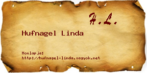 Hufnagel Linda névjegykártya